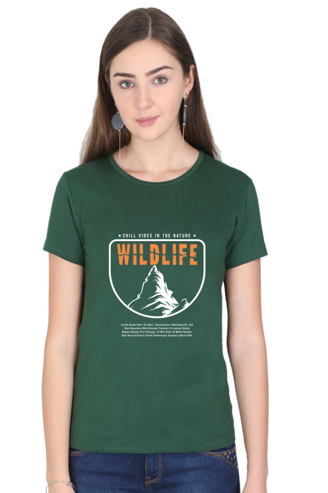 Wild Life - Women's Round Neck T-Shirt