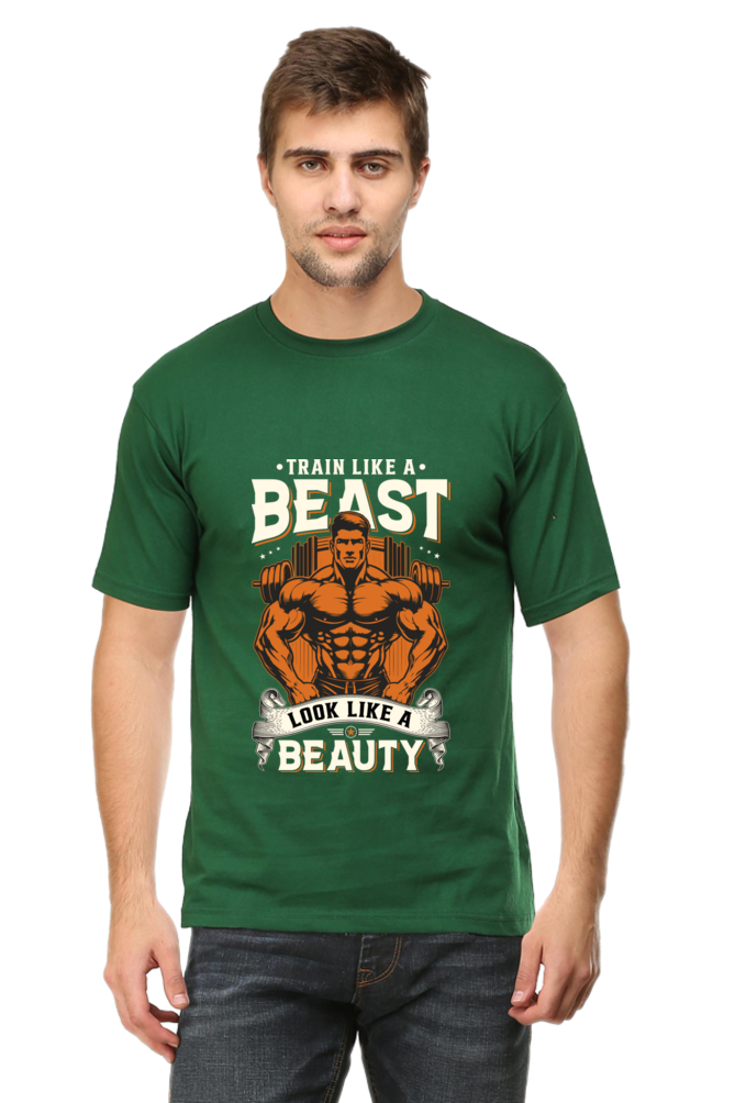 GYM Round Neck Men's T-Shirt