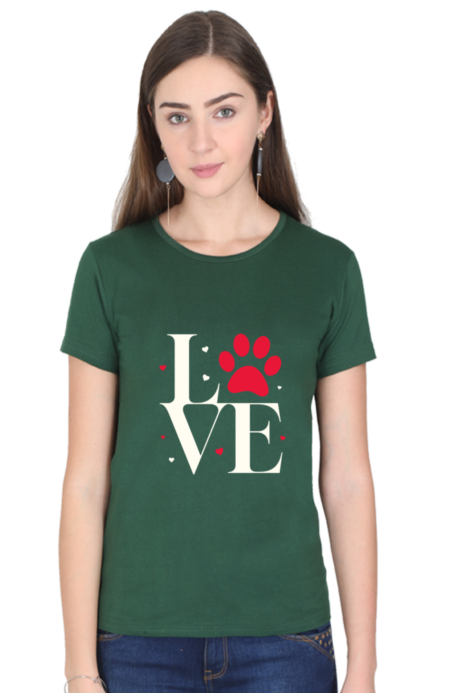 Love Women's Round Neck T-Shirt