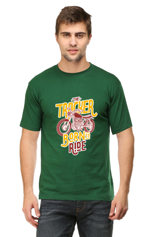 Born to Ride Men's Round Neck T-Shirts