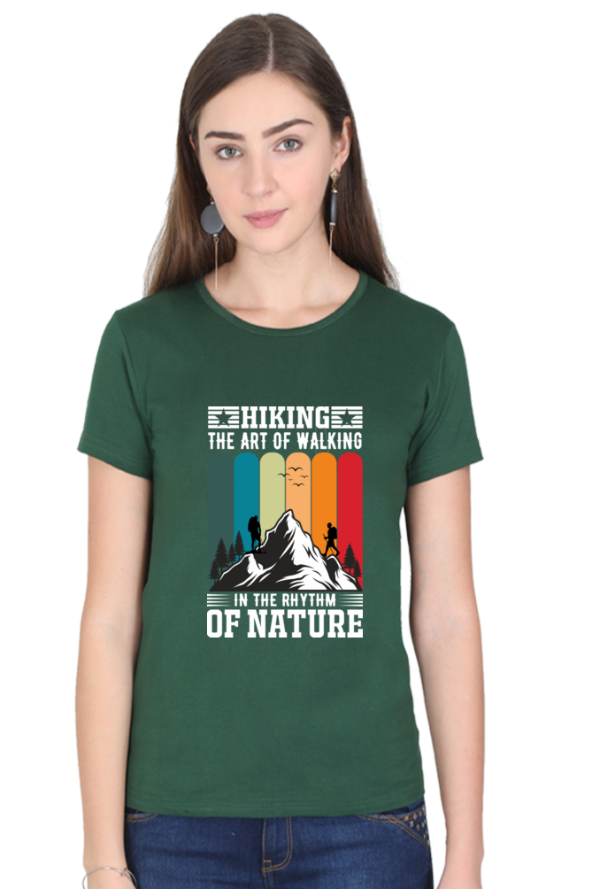 Hiking & Nature - Women's Round Neck T-Shirt