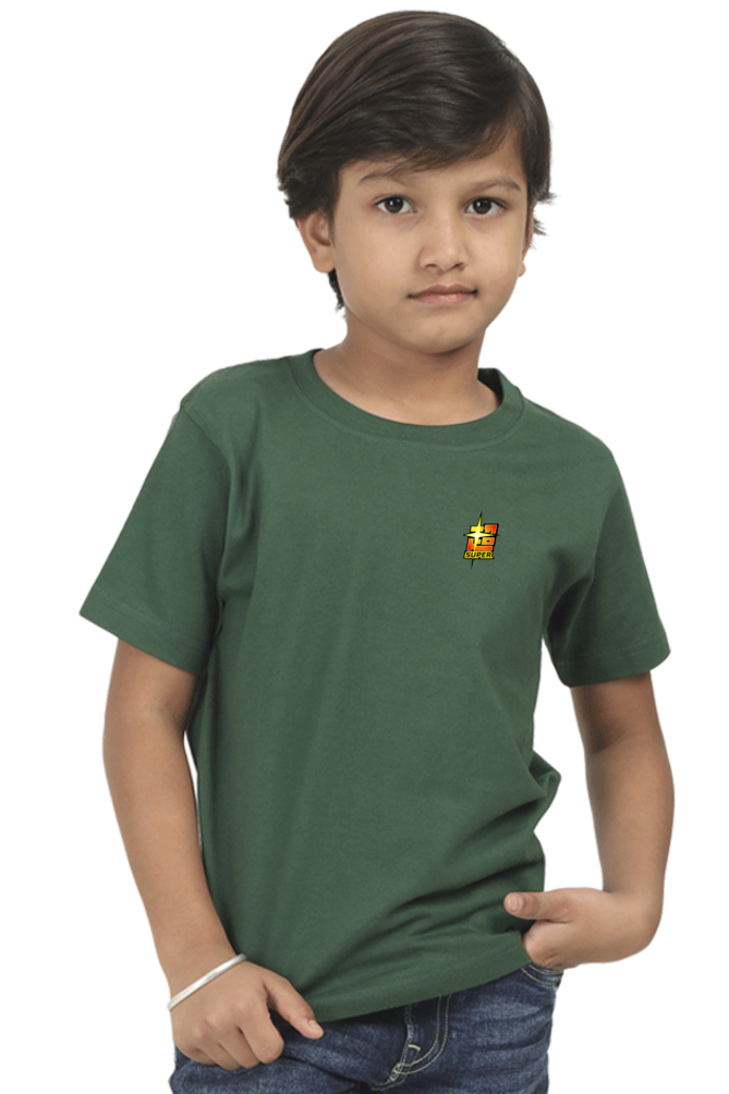 Dragan Ball Boys Round Neck T-Shirt
