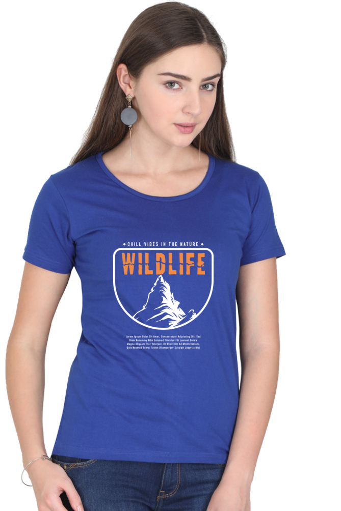 Wild Life - Women's Round Neck T-Shirt