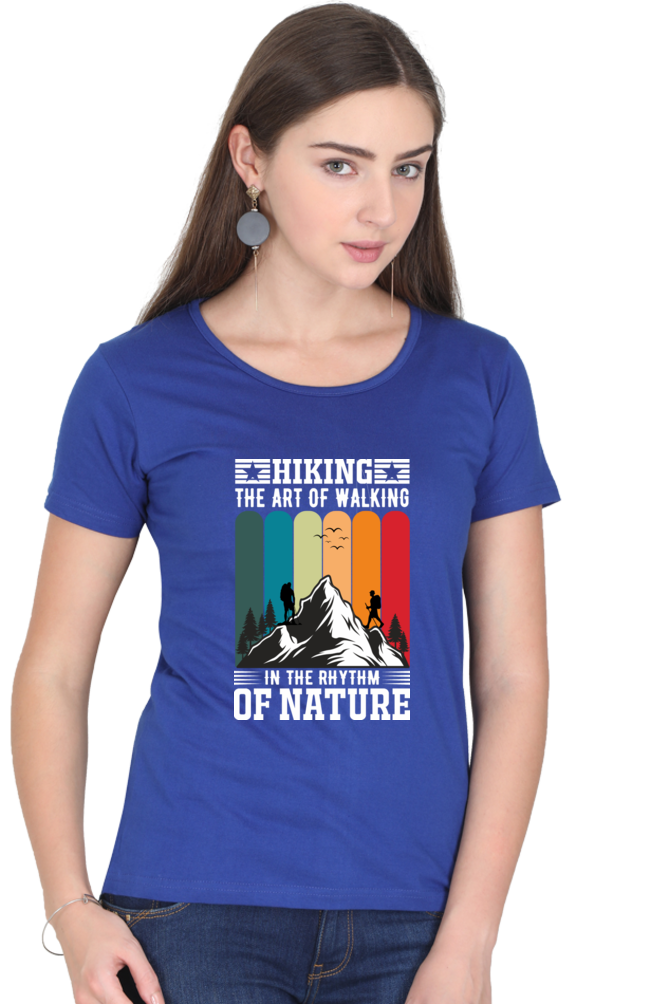 Hiking & Nature - Women's Round Neck T-Shirt