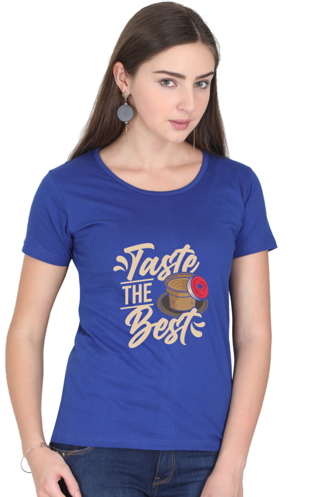 Taste the Best - Women's Round Neck T-Shirt