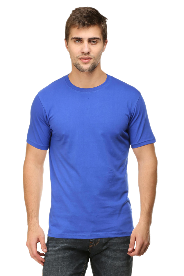Round Neck Blank T-shirt ArtWORLD-Dark col
