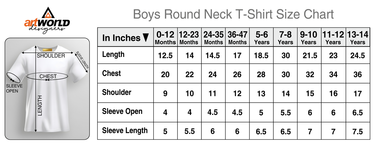 Girl Round Neck T-Shirt