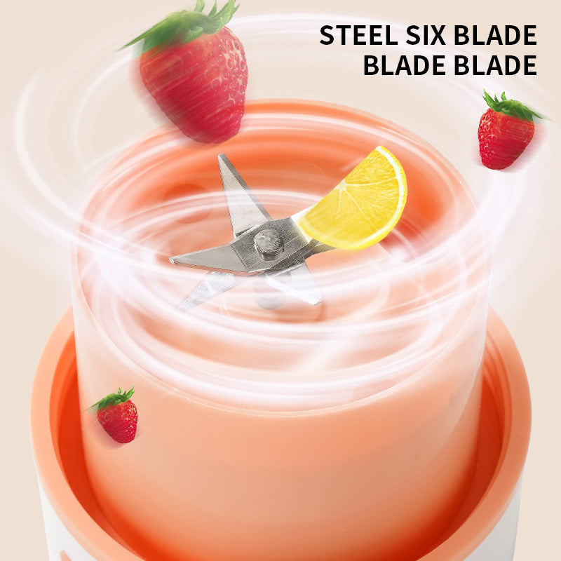 Kitchen Electric Juicer : USB Charging Wireless Juices Blender Food Processor