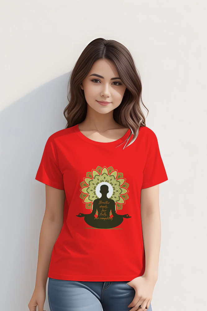 Yoga Round Neck T-Shirt