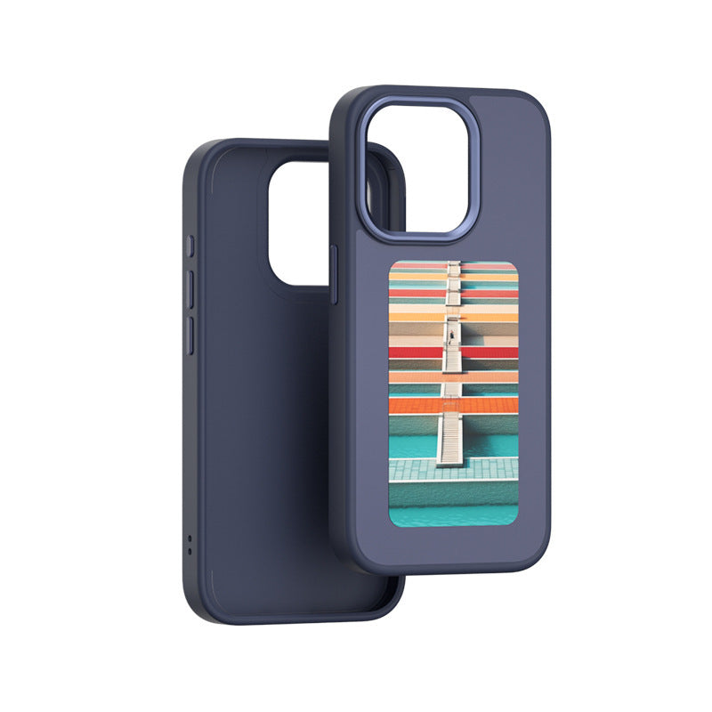 Luxury Phone Case : E-ink Screen Projection Personalized Phone Cover