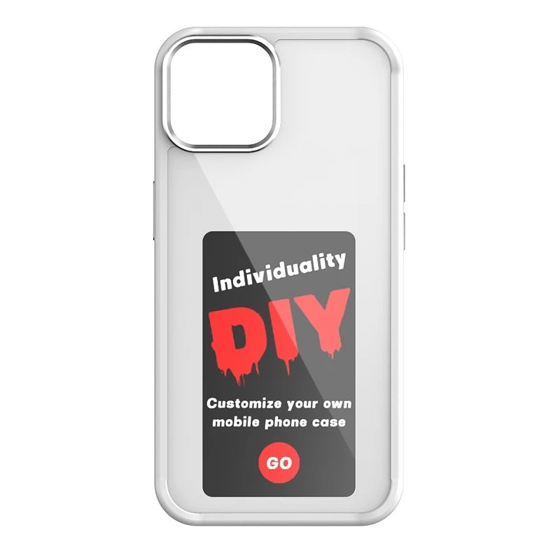 Luxury Phone Case : E-ink Screen Projection Personalized Phone Cover