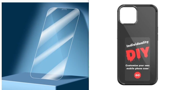 Luxury Phone Case : E-ink Screen Projection Personalized Phone Cover