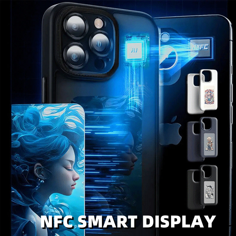 Luxury Phone Case : E-ink Screen Projection Personalized Phone Cover