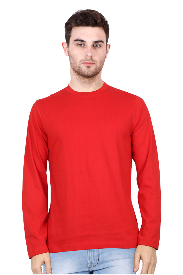 Men's Round Neck Full Sleeves T-shirt