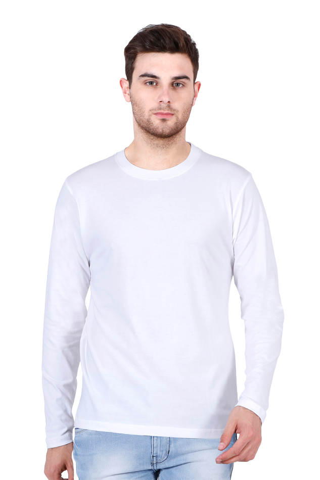 Men's Round Neck Full Sleeves T-shirt