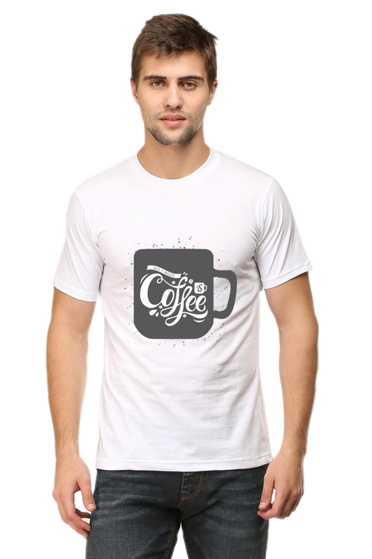 Coffee - Men's Round Neck T-Shirt