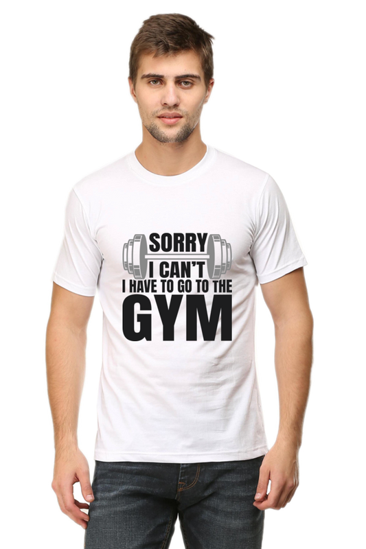 GYM Round Neck Men's T-Shirt