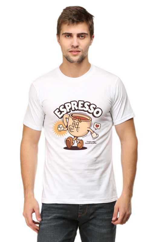 Expresso - Men's Round Neck T-Shirt