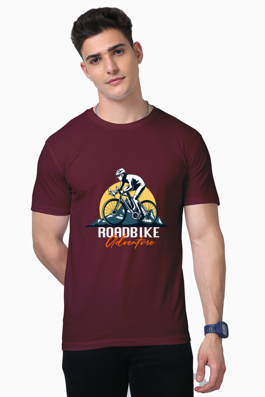 Road Adventure Dark Col Supima T-Shirt