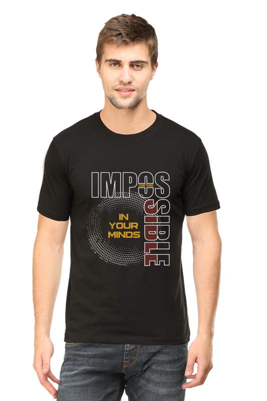 Impossible Men's Round Neck T-Shirt