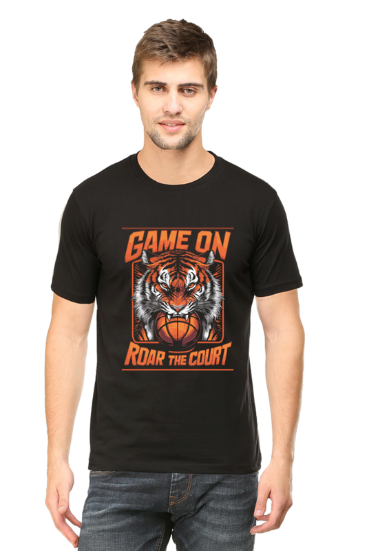 Game On Mens Round Neck T-Shirt