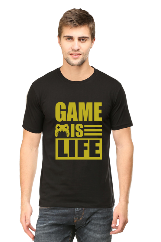 Game is Life Men's Round Neck T-Shirt