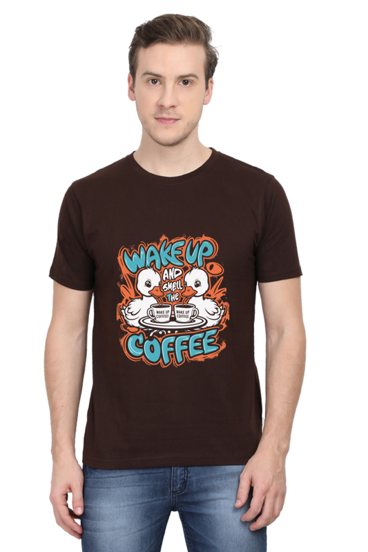 Coffee - Men's Round Neck T-Shirt