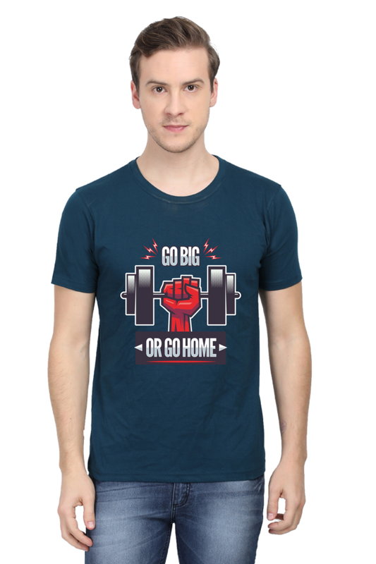 GYM Round Neck Men's T-Shirt