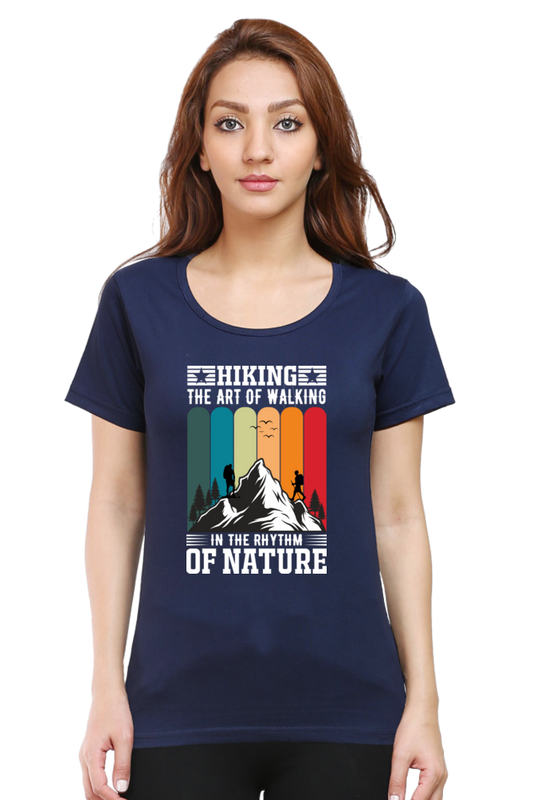 Hiking & Nature - Women's Round Neck T-Shirt