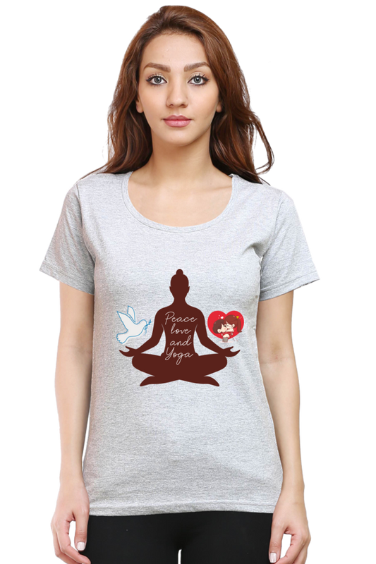 Yoga Round Neck T-Shirts