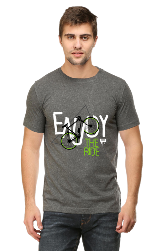 Enjoy The Ride Men's Round Neck T-Shirt