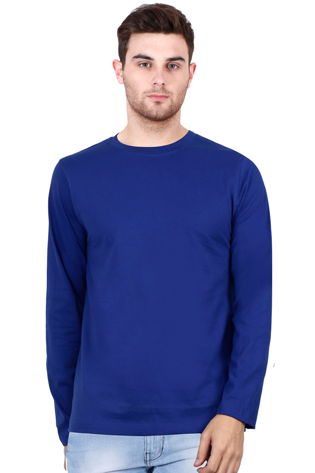 Men's Round Neck Full Sleeves T-shirt