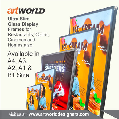 Customizable Ultra Slim LED Photo Frame - Home Use